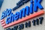 BIOCHEMIK - reklama na budynku