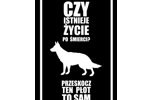 uwaga groźny pies