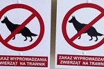 zakaz wyprowadzenia zwierząt